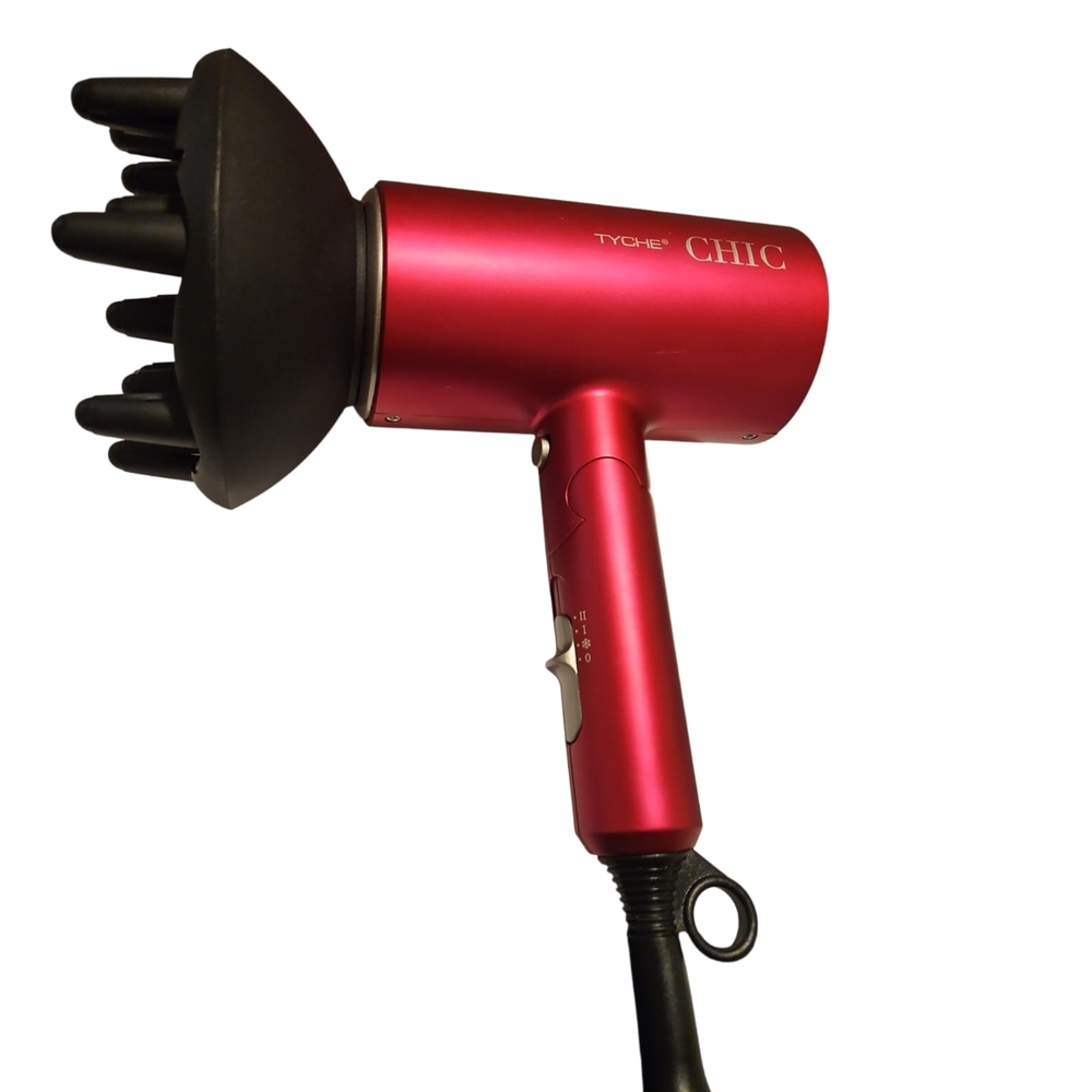 TYCHE Chic Pink Hair Dryer Professional Secador de Cabello Rosado Difusor Cerámi